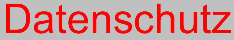 Datenschutz